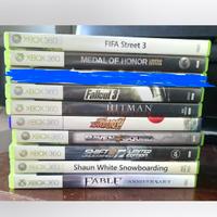 xbox 360 lotto di 9 giochi 