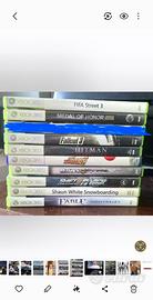 xbox 360 lotto di 9 giochi 