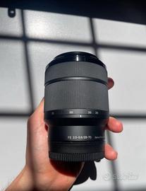 Lente e mount sony 28-70 stabilizzata