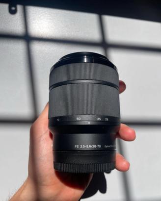 Lente e mount sony 28-70 stabilizzata