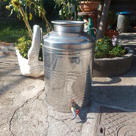 fusto acciaio inox