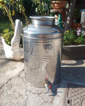 fusto acciaio inox