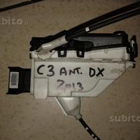 Serratura centralizzata citroen c3 2013 ant dx