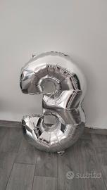 Palloncino compleanno "3"