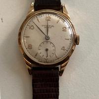 Universal Geneve orologio vintage cassa oro 18 kt