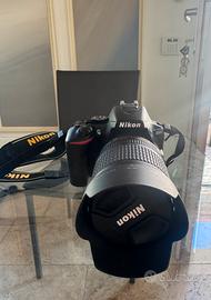 Nikon D5600 completa di 4 Obiettivi - Come Nuova