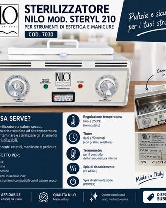 sterilizzatore a calore secco