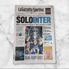 Collezione inter triplete nuova sigillata 