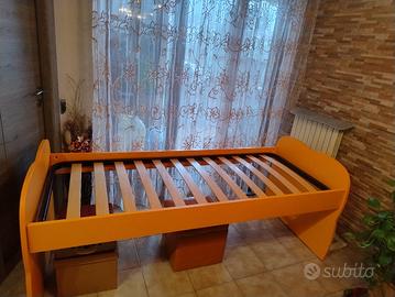 Letto x cameretta salva spazio 