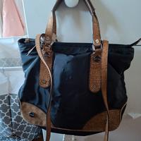 Borsa Borbonese con dettagli in Tapiro 