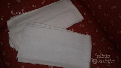 ASCIUGAMANI e LENZUOLA di tela della nonna