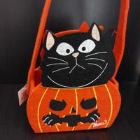 Borsa gatto zucca halloween