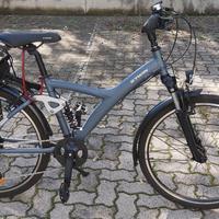 bicicletta elettrica decathlon 