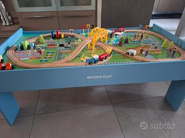 Tavolo macchinine woodn'play