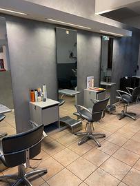 Arredo negozio acconciature
