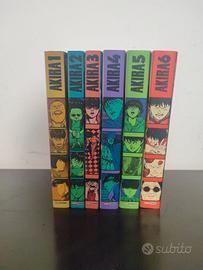 Akira collezione completa 1–6 – Katsuhiro Otomo –