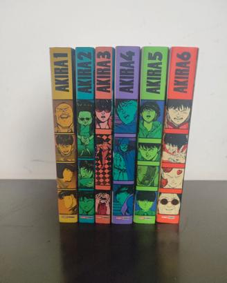 Akira collezione completa 1–6 – Katsuhiro Otomo –