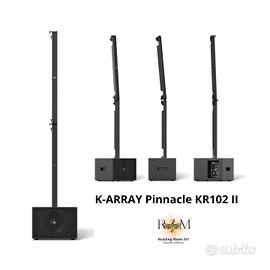 Impianto Audio K-ARRAY Pinnacle KR102 II 4000Watt