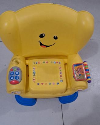Sedia parlante fisher price