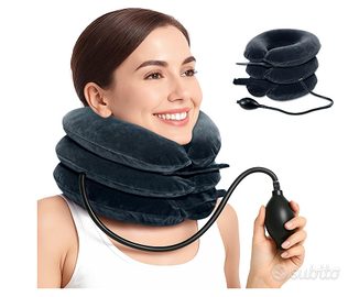 Cuscino per cervicale gonfiabile