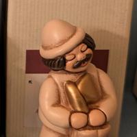 Boscaiolo presepe Thun champagne
