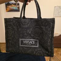 Versace tot bag nera