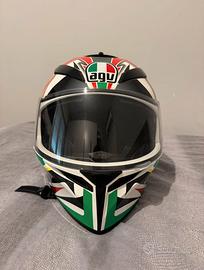AGV K-3 SV Multi RAV Nero Bianco Verde