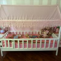 Letto bambina a casetta