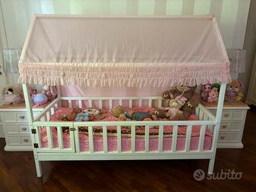 Letto bambina a casetta
