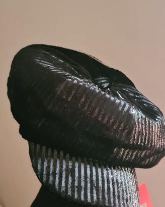 cappello con visiera nero