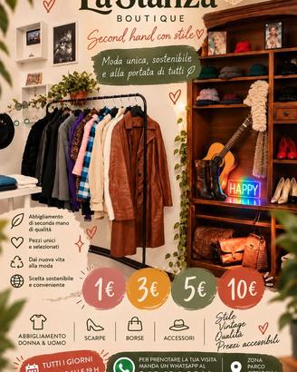 LA STANZA BOUTIQUE – Second hand con stile!