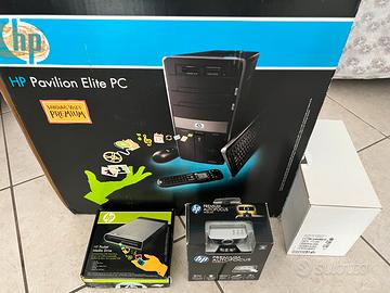 Hp desktop m9643 + accessori vari