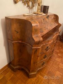 CASSETTONE BAROCCO VENEZIANO IN RADICA DI NOCE