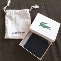 Lacoste portafogli uomo blu