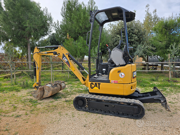 Miniescavatore Caterpillar 301.7 DCR 18 quintali