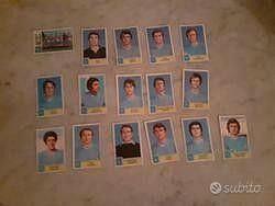Set 16 figu Napoli album calciatori panini 1971/72
