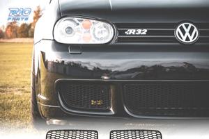 GRIGLIE VOLKSWAGEN VW GOLF 4 97-03 LOOK R32 NERO