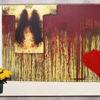 HERMANN NITSCH - Lifografia ritoccata a mano
