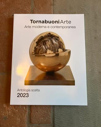 Libro su catalogo opere Tornabuoni Art 2023 nuovo