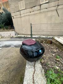 Bauletto piaggio beverly nero