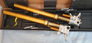 FORCELLE OHLINS CON PIEDINI SPECIALI RICAVATI CNC