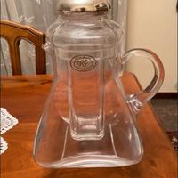 Caraffa in cristallo con inserto porta ghiaccio