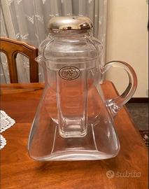 Caraffa in cristallo con inserto porta ghiaccio