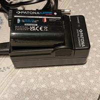 Batteria Patona con caricabatterie 