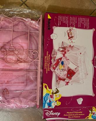 Letto per bambole Disney Princess Hauck idearegalo