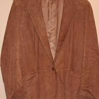Giacca donna vera pelle scamosciata tg 42/44
