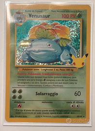Carta Pokémon Venusaur 15/102 gran festa