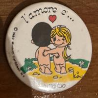 Love is spilla gadget anni 70/80