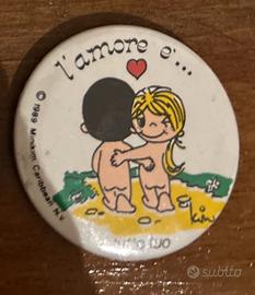 Love is spilla gadget anni 70/80