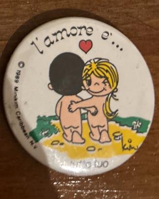 Love is spilla gadget anni 70/80